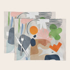 minimal shapes abstract 2 Placemat Gallery Image 1