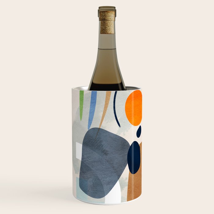 minimal shapes abstract 2 Wine Chiller Gallery Image 2