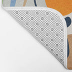 minimal shapes abstract 2 Bath Mat Gallery Image 2