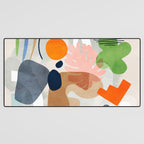 minimal shapes abstract 2 Desk Mat Gallery Image 3