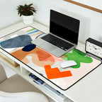 minimal shapes abstract 2 Desk Mat Gallery Image 2