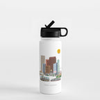 Denver Skyline Water Bottle Gallery Image 1