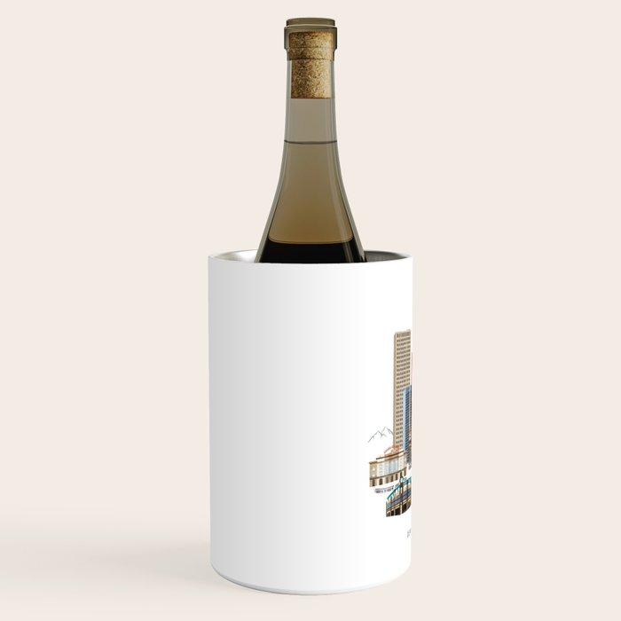 Denver Skyline Wine Chiller Gallery Image 2