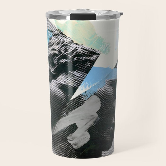 Untitled (Painted Composition 1) Travel Mug Gallery Image 1