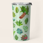 Baby succulent 1 - light Travel Mug Gallery Image 2