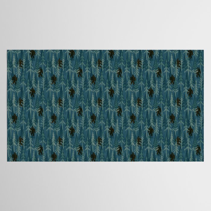 Subtle Sasquatch - Spruce Tablecloth Gallery Image 2