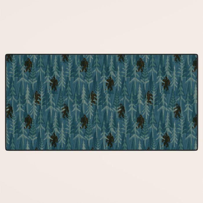 Subtle Sasquatch - Spruce Desk Mat Gallery Image 3