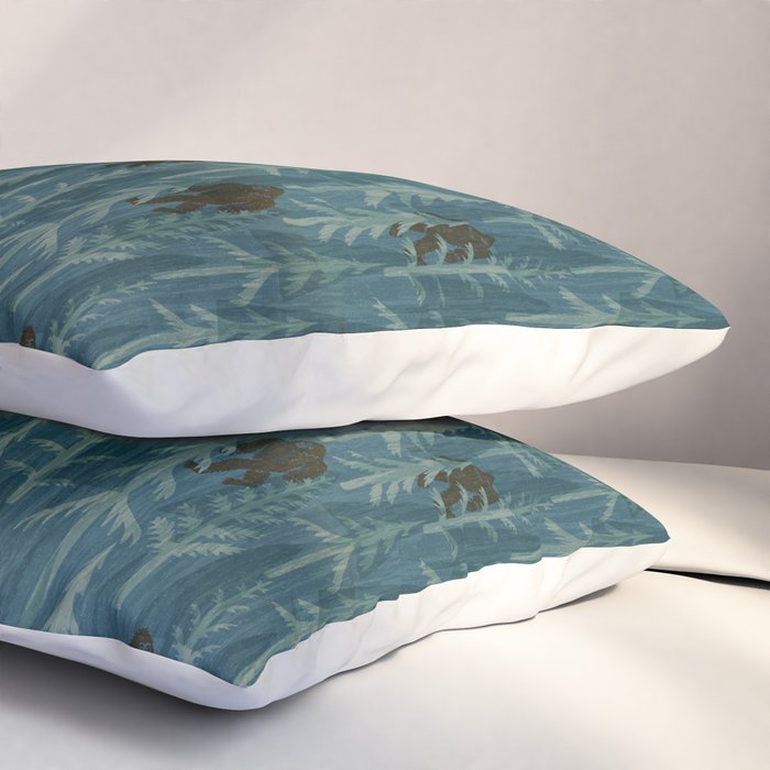 Subtle Sasquatch - Spruce Pillow Sham Gallery Image 3