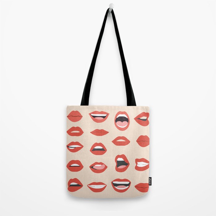Lips III Tote Bag Gallery Image 2