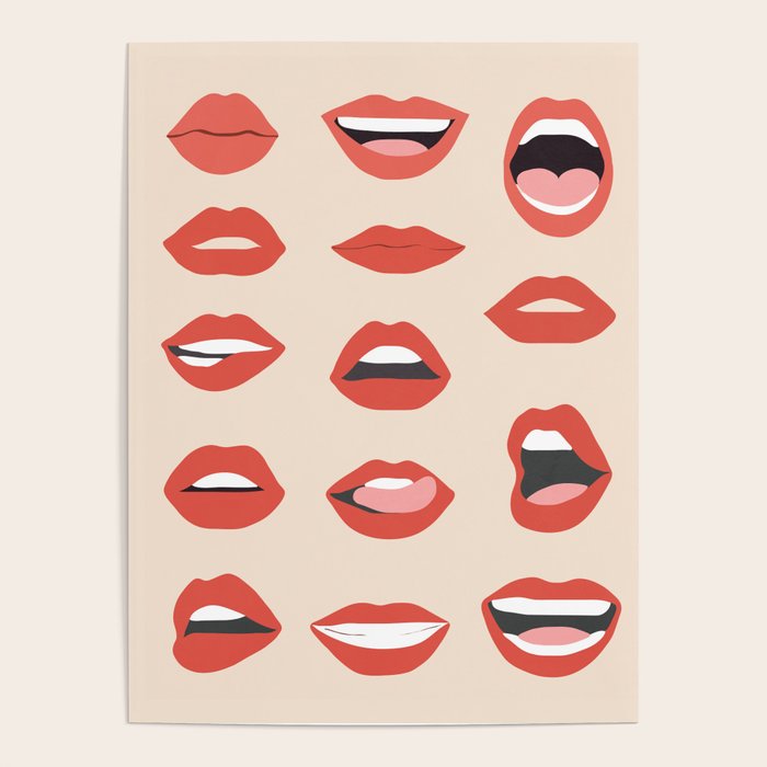 Lips III Poster Gallery Image 1