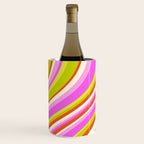 Wavy Stripes XVIII - Y2K Pink and Green Wine Chiller Gallery Image 2