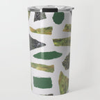 Shades of Green Travel Mug Gallery Image 1