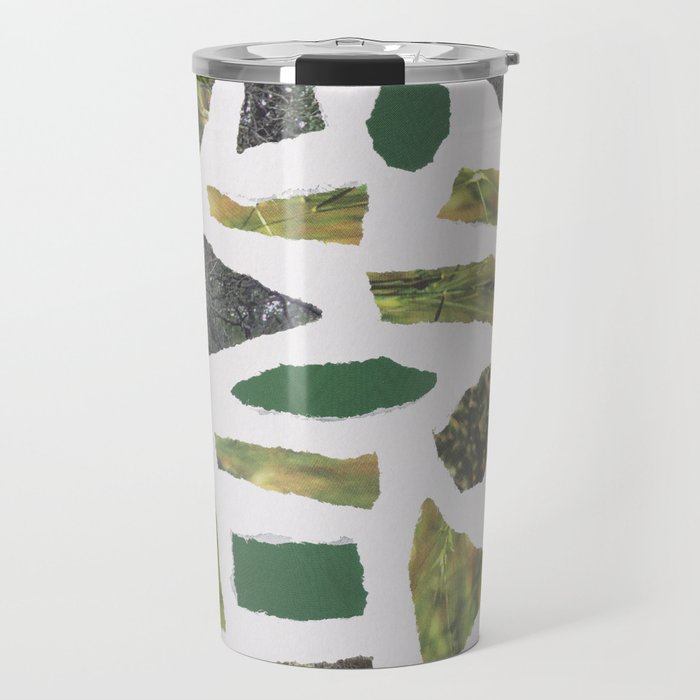 Shades of Green Travel Mug Gallery Image 1