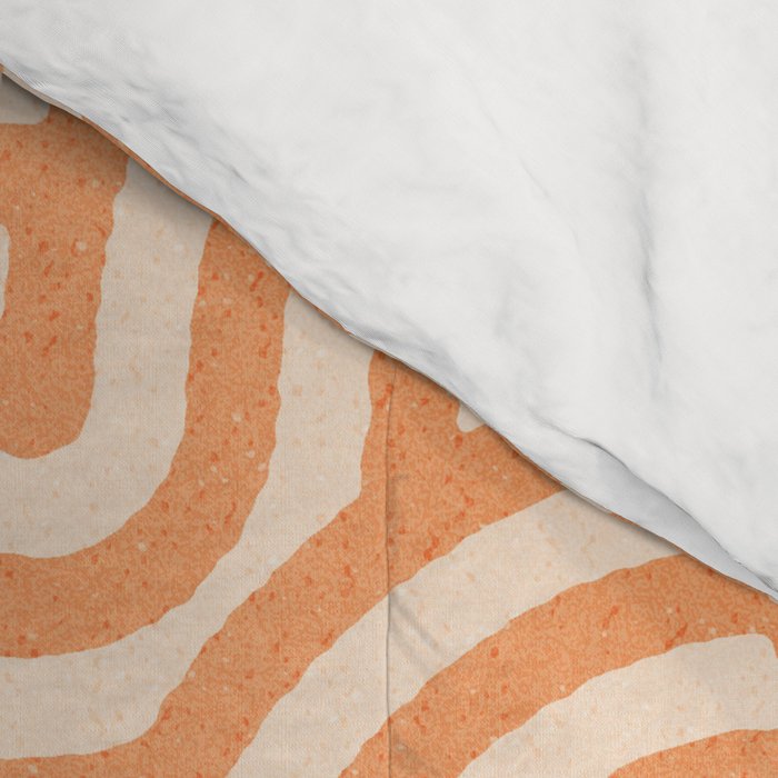 SWIRL Cookie and Oat Comforter Gallery Image 4