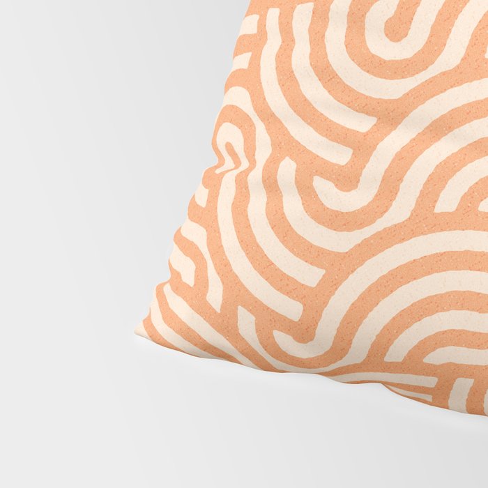 SWIRL Cookie and Oat Pillow Sham Gallery Image 4