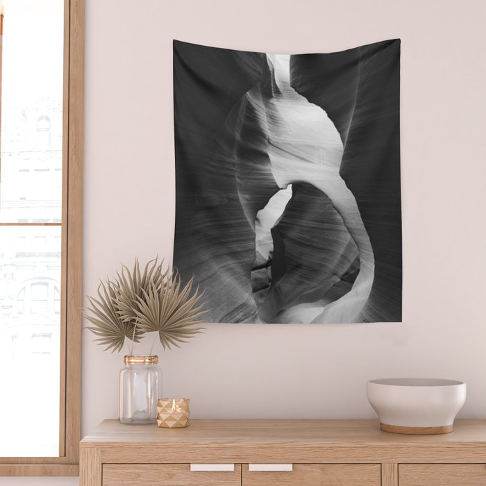ANTELOPE CANYON XXIV / Arizona Desert Wall Tapestry Gallery Image 2