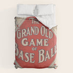 The Grand Old Game of Baseball (1912) Duvet Cover Gallery Image 6