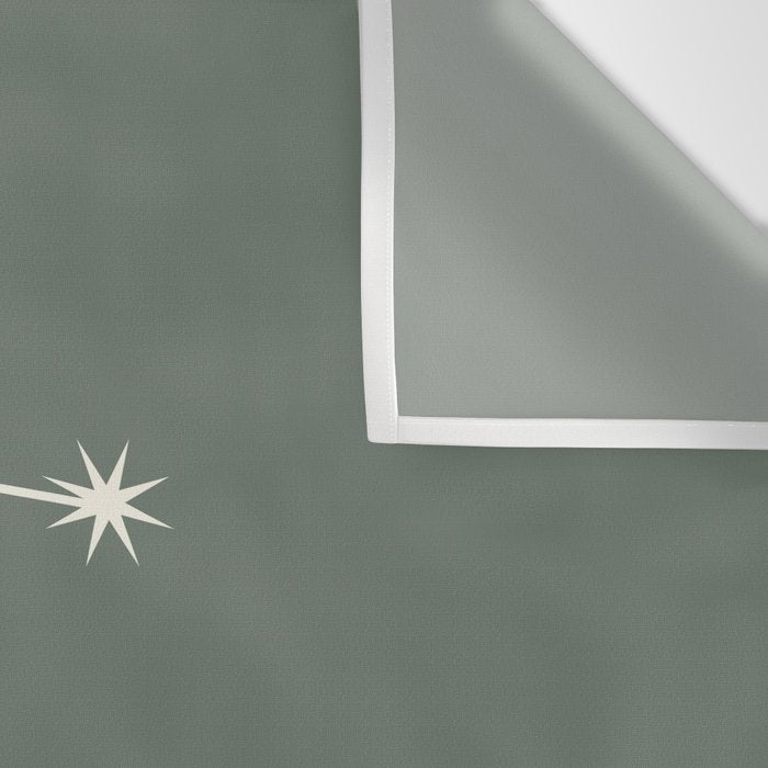 Gemini Zodiac Star Constellation Line Art Sage Wall Tapestry Gallery Image 3