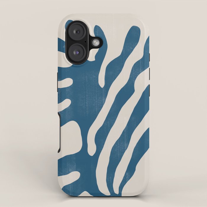 Seagrass Blue Watercolor Plant  iPhone Case Gallery Image 1