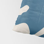 Seagrass Blue Watercolor Plant  Pillow Sham Gallery Image 4