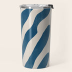 Seagrass Blue Watercolor Plant  Travel Mug Gallery Image 2