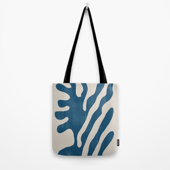 Seagrass Blue Watercolor Plant  Tote Bag Gallery Image 2