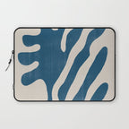 Seagrass Blue Watercolor Plant  Laptop Sleeve Gallery Image 1