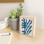 Seagrass Blue Watercolor Plant  Mini Art Print Gallery Image 2