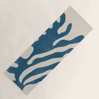 Seagrass Blue Watercolor Plant  Yoga Mat Gallery Image 1