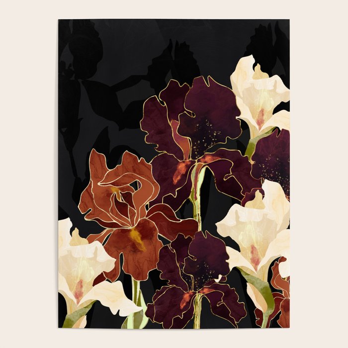 Autumn Iris Poster Gallery Image 1