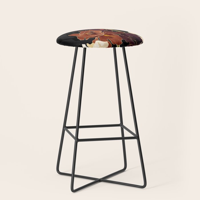 Autumn Iris Stool Gallery Image 1