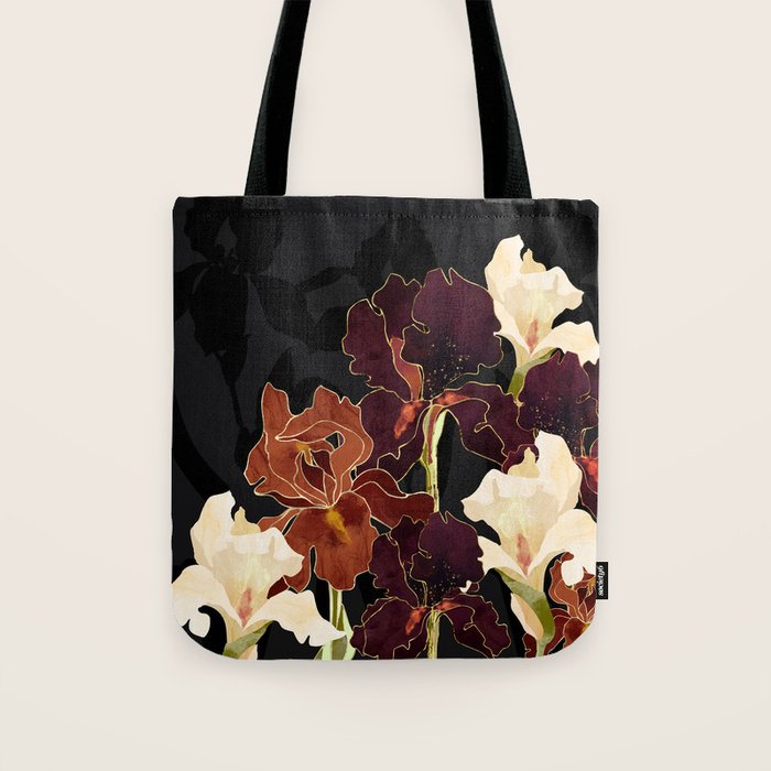 Autumn Iris Tote Bag Gallery Image 1