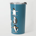 Penguin Yoga Travel Mug Gallery Image 2