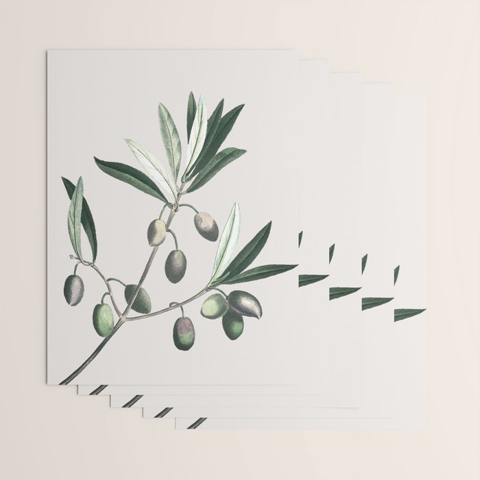 Olive Tree Branch Wrapping Paper Gallery Image 3