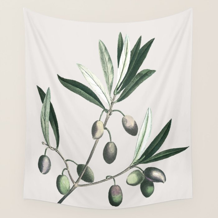 Olive Tree Branch Wall Tapestry Gallery Image 4