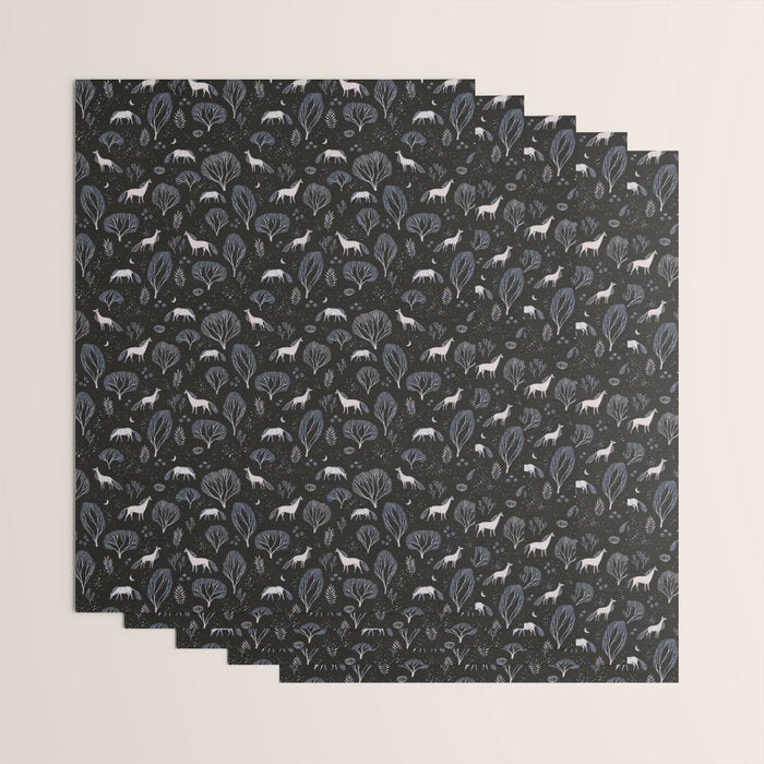 Midnight Garden Wrapping Paper Gallery Image 3
