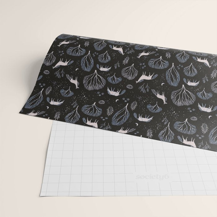 Midnight Garden Wrapping Paper Gallery Image 2