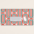 Retro Holiday 01B Desk Mat Gallery Image 1