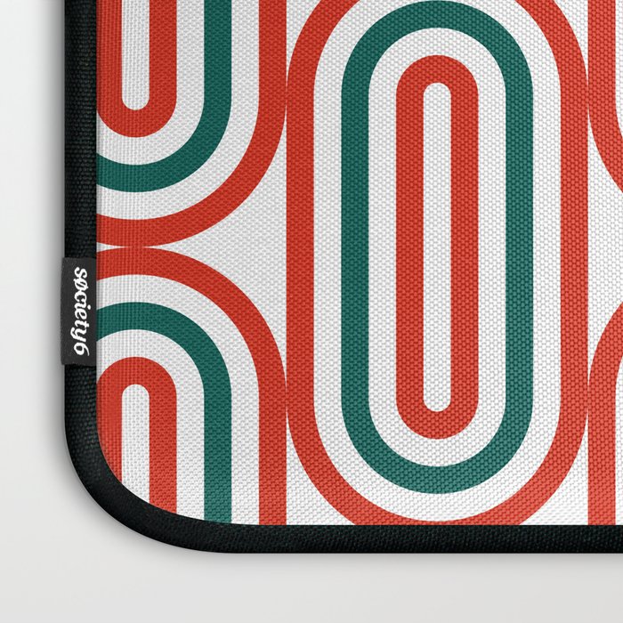 Retro Holiday 01B Laptop Sleeve Gallery Image 3
