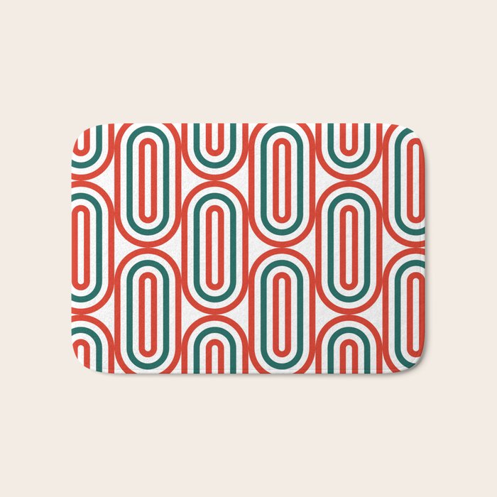 Retro Holiday 01B Bath Mat Gallery Image 1