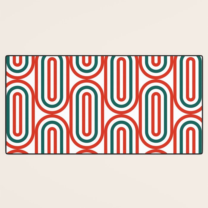 Retro Holiday 01B Desk Mat Gallery Image 3