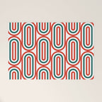 Retro Holiday 01B Welcome Mat Gallery Image 1