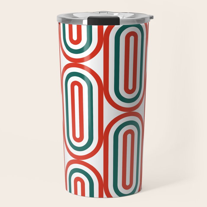 Retro Holiday 01B Travel Mug Gallery Image 1