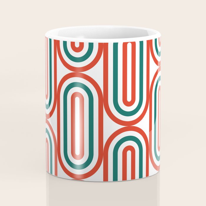Retro Holiday 01B Coffee Mug Gallery Image 4