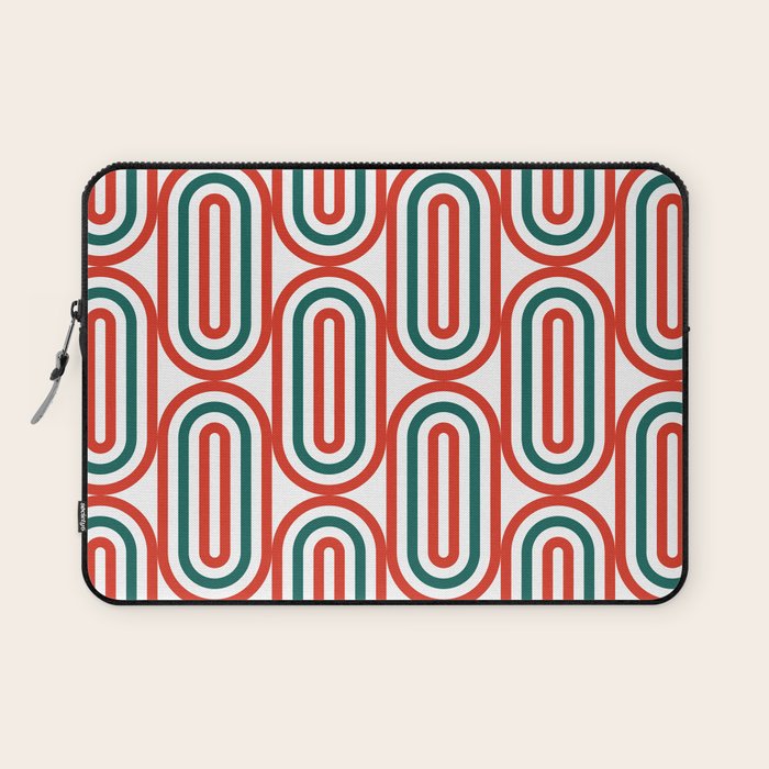Retro Holiday 01B Laptop Sleeve Gallery Image 1