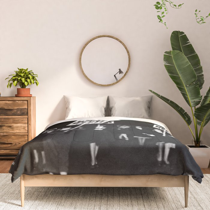 We Want Beer Too! Women Protesting Against Prohibition black and white photography - photographs Comforter Gallery Image 3