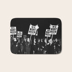 We Want Beer Too! Women Protesting Against Prohibition black and white photography - photographs Bath Mat Gallery Image 1