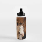 Foal and Mare hug - Equine fine art photograph Water Bottle Gallery Image 2