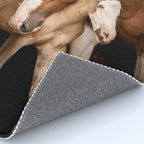 Foal and Mare hug - Equine fine art photograph Rug Gallery Image 4