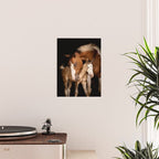 Foal and Mare hug - Equine fine art photograph Poster Gallery Image 2